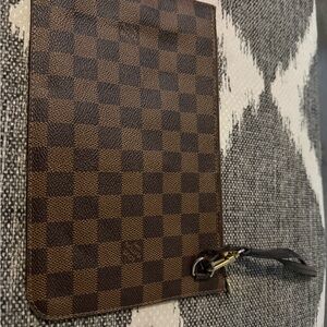 Louis Vuitton Brown Checkered Pochette VM